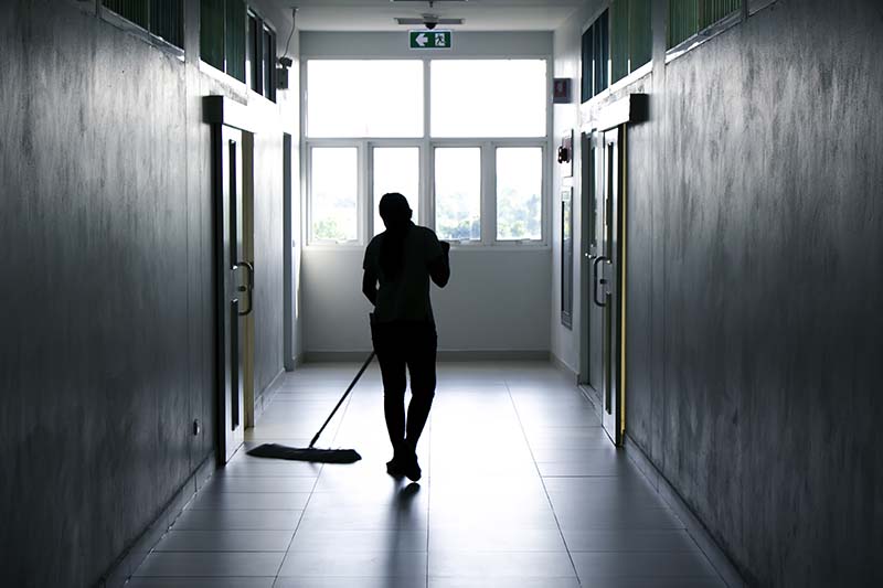 School Janitorial Cleaning Services for Parents Day